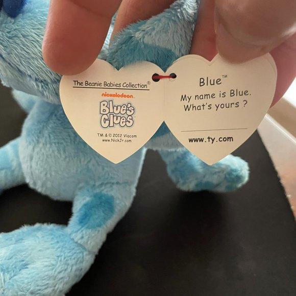 TY Beanie Baby - BLUE the Dog (Nick Jr. - Blue's Clues) 2012. Hang tag attached - Picture 6 of 6